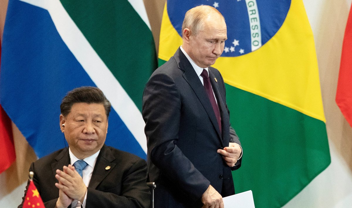 Xi Jinpingas, Vladimiras Putinas 