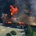 Kalifornijoje pareigūnai sudegino sprogmenų pilną namą