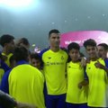 „Al Nassr“ gerbėjai šiltai sutiko Ronaldo