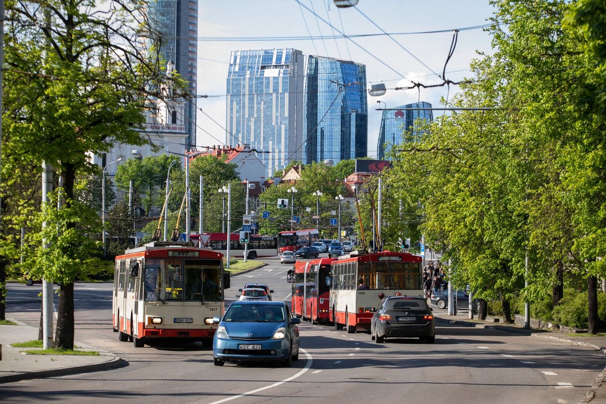 10-13 juli Offentlig transportruter vil endres i Vilnius: antall kjøretøy vil reduseres