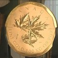 Į Vilnių vienai dienai atvežta didžiausia pasaulyje aukso moneta