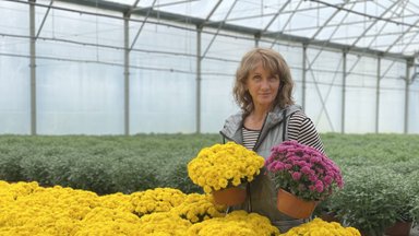 30 metų gėles auginanti moteris: jei reikėtų mokėti už malkas ir vandenį, tokių kainų čia nepamatytumėte