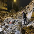 Per žemės drebėjimą Turkijoje ir Sirijoje žuvo mažiausiai 170 žmonių