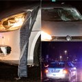 Vilniuje VW partrenkė vyrą: galimai neblaivus pėsčiasis svirduliavo vidury neapšviestos gatvės