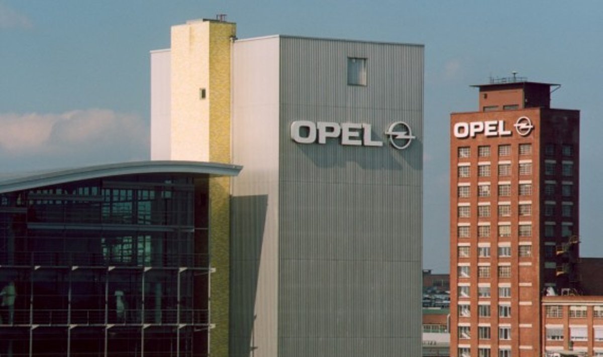 Opel gamykla