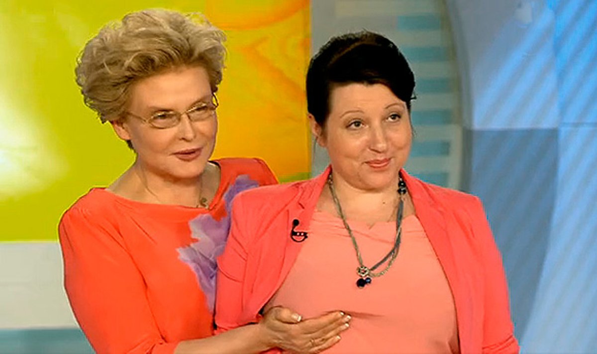 Елена Малышева (слева). Фото: 1tv.ru