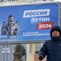Rinkėjams Rusijoje – vis didesnis spaudimas balsuoti per prezidento rinkimus