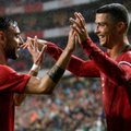Aistras Madride keliantis Ronaldo pergalingai prisijungė prie Portugalijos rinktinės