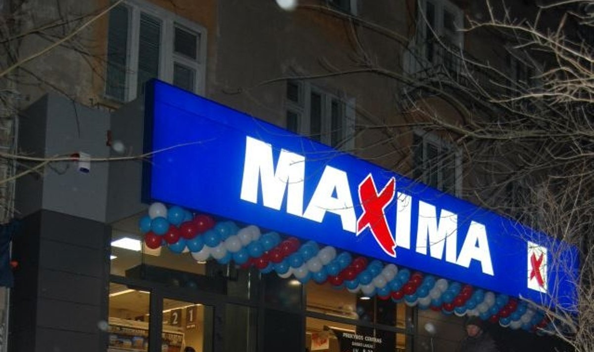 Maxima parduotuvė