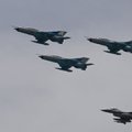 Dėl Rusijos masinės atakos prieš Ukrainą Lenkija pakėlė į dangų naikintuvų F-16