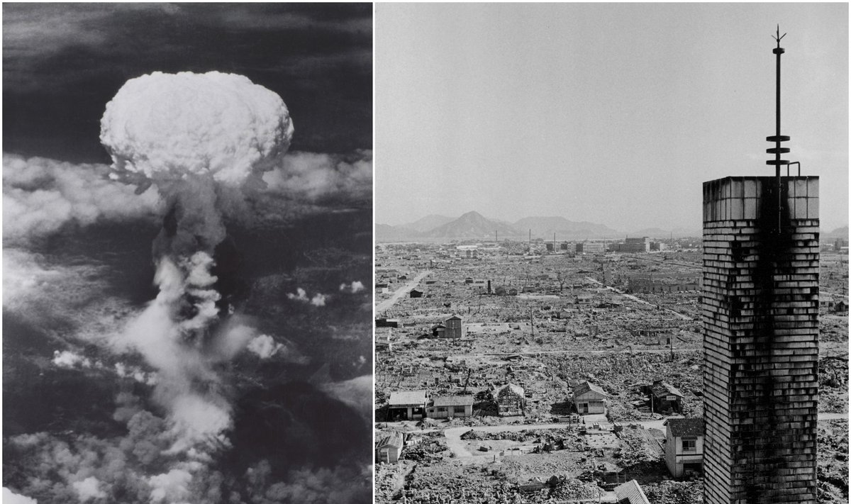 Šešėliai įamžino paskutines žmonių gyvenimo akimirkas sprogus atominei bombai Hirošimoje ir Nagasakyje.