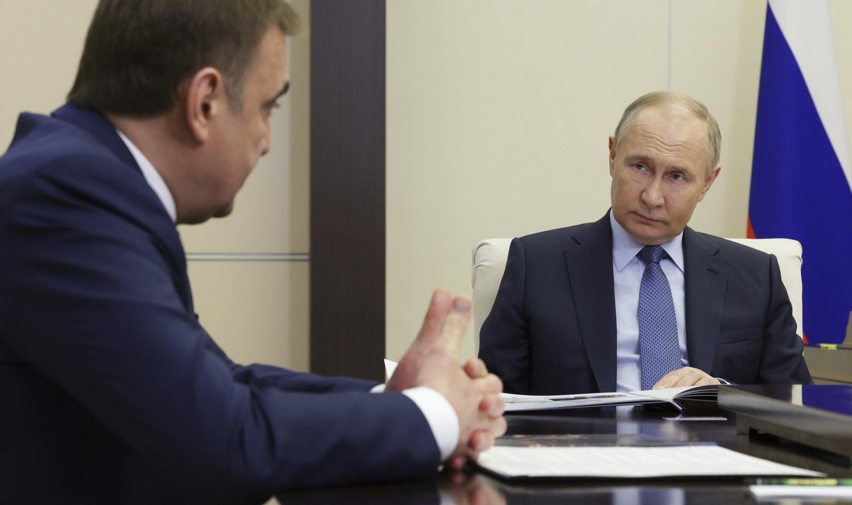 Vladimiras Putinas susitiko su Aleksejumi Diuminu