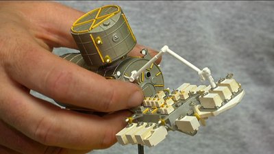 Mažųjų palydovų paleidimo įrenginio modelis,  „Orbital Sciences“ archyvų nuotr.