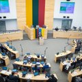 Vyriausybė svarstys darbų programą Seimo rudens sesijai