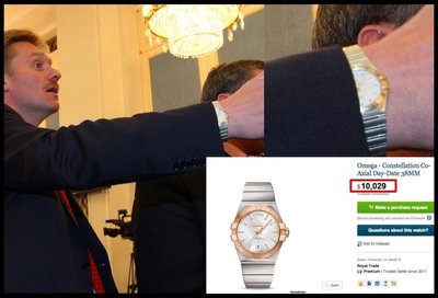 D. Peskovo laikrodžiai, navalny.com nuotr.