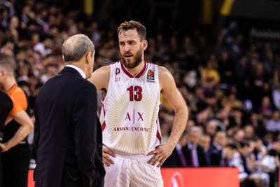 Ettore Messina ir Sergio Rodriguezas