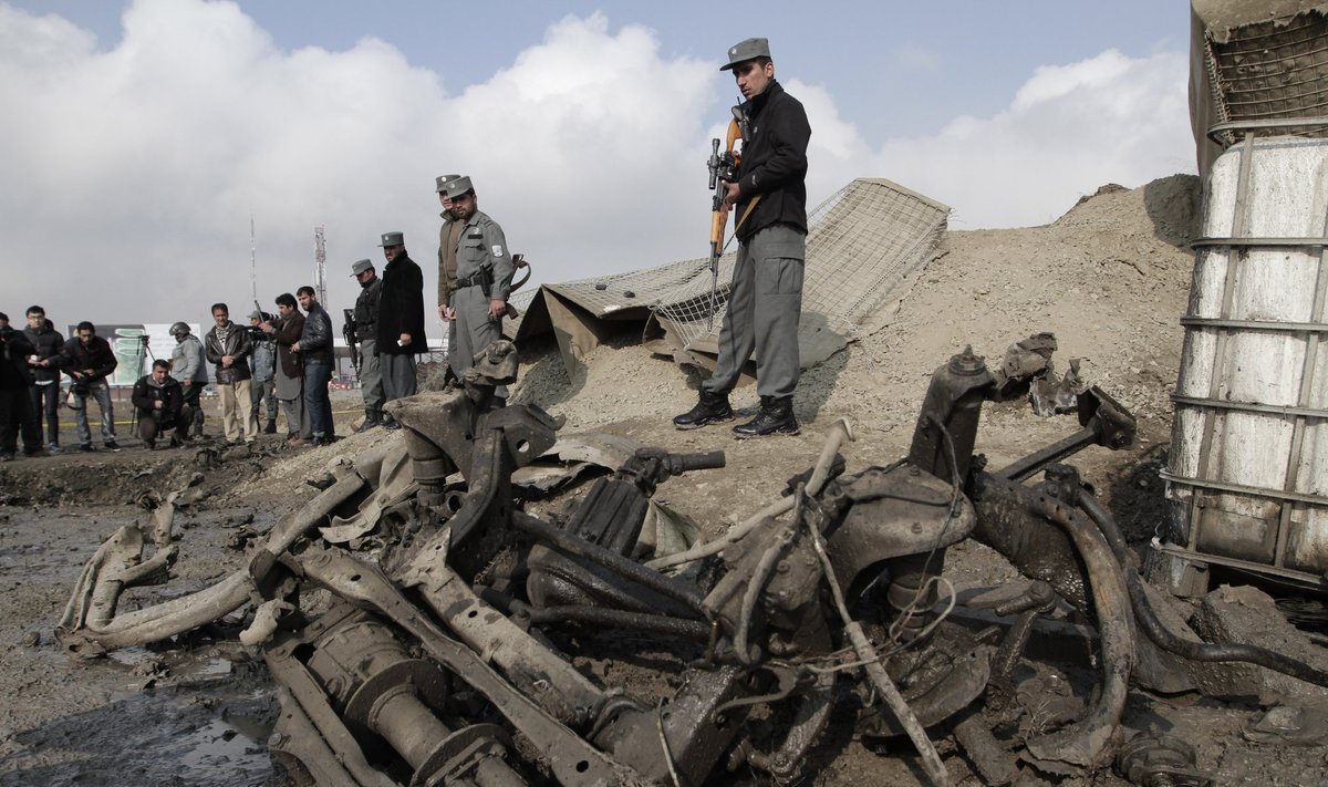 Po išpuolio prie NATO būstinės Kabule