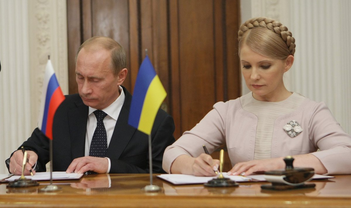 Julija Tymošenko, Vladimiras Putinas