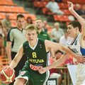 Europos jaunučių krepšinio čempionato antrą etapą Lietuva pradėjo triuškinama pergale