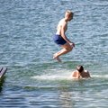 Dėl padidėjusio chlorofilo „a“ kiekio nerekomenduoja maudytis Paršežerio ir Dievyčio ežerų maudyklose
