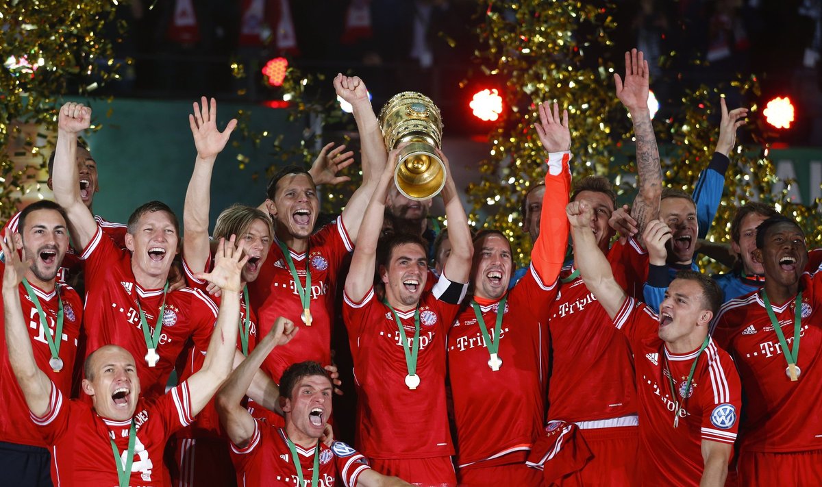 "Bayern" iškovojo Vokietijos taurę