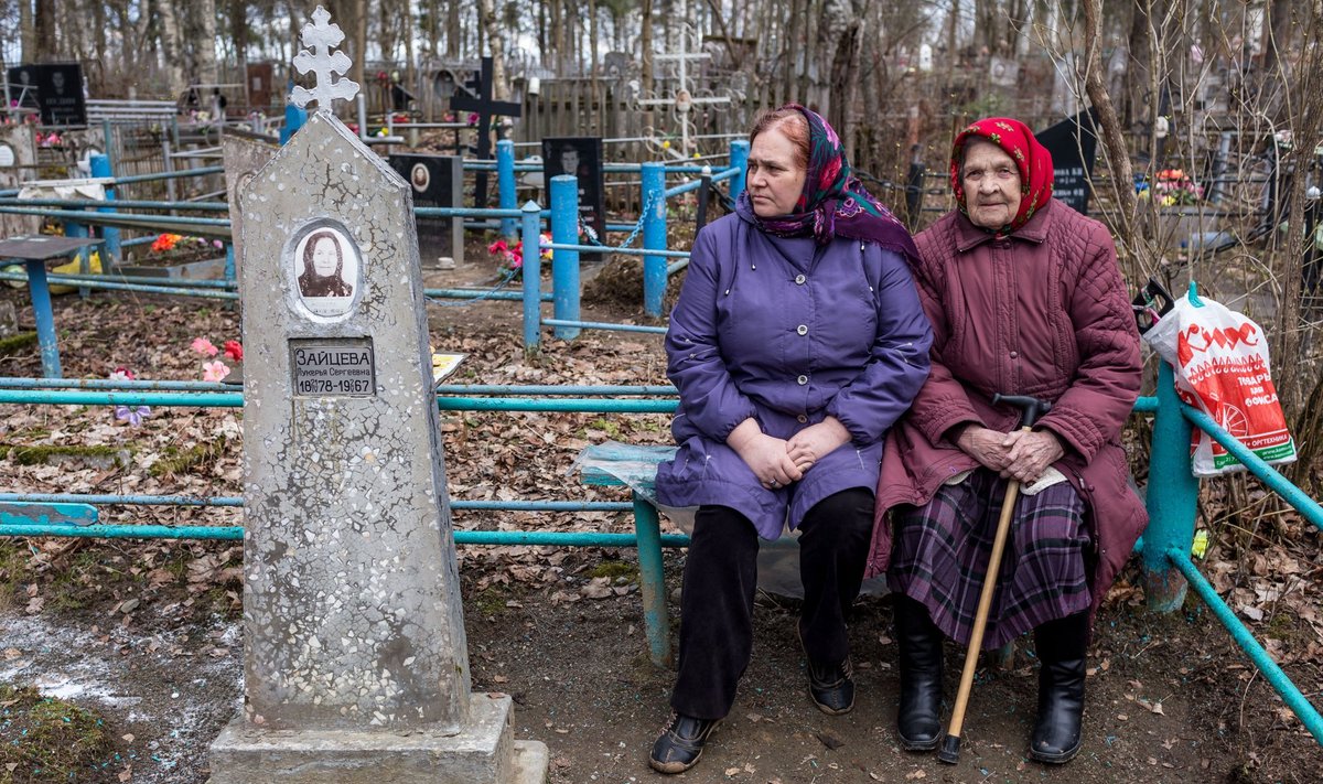 Rusija, kapinės