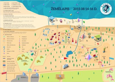 "Karklė Live music beach" žemėlapis