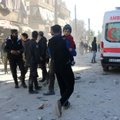 Šokiruojantys vaizdai iš Rusijos bombarduojamo Sirijos miesto Alepo