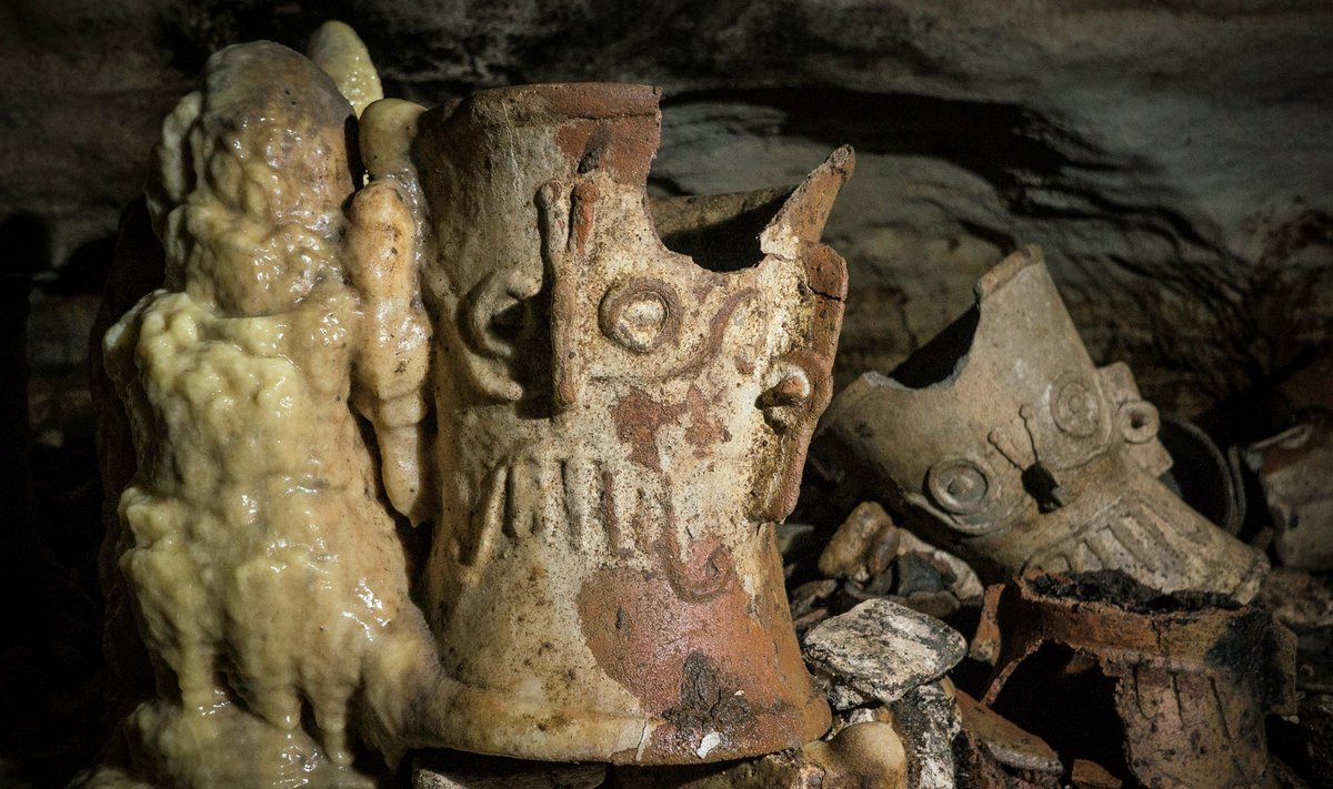 Archeologai urve Meksikoje rado majų lobį