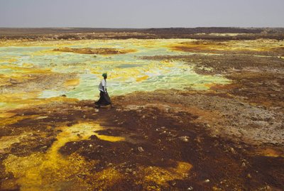 Danakilų įduba Etiopija 