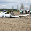 Vilniaus rajone nukrito lėktuvas, žuvo du vyrai