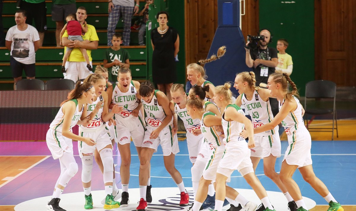 Europos U-16 mergaičių čempionatas. Lietuva - Danija