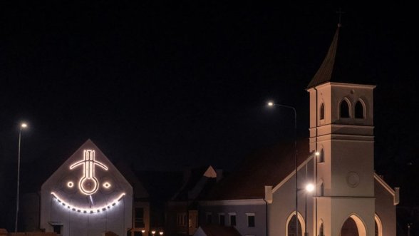 Kaunas nuo šiol turi saulės laikrodį, kuris veikia naktį