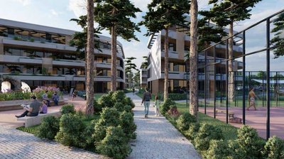 Planuojamas projektas Palangoje