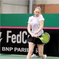FedCup: dar vienas Lietuvos tenisininkių pralaimėjimas ir laukianti išlikimo kova