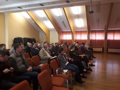 Konferencijos apie užtvankų ateitį Lietuvoje akimirka