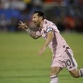 Už Atlanto spindintis Messi prie Majamio klubo pergalės prisidėjo įspūdingais įvarčiais