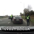 Autostradoje ties Elektrėnais sulaikytas, įtariama, vogtas „Alfa Romeo Giulia“