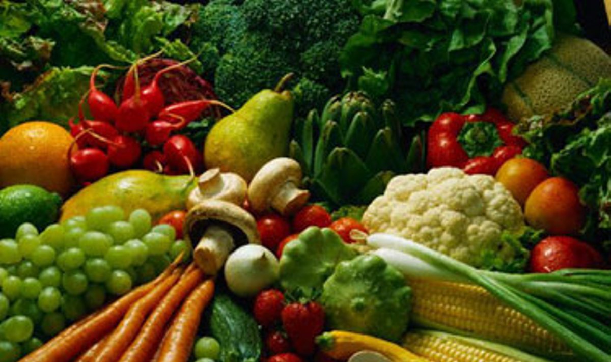 Vaisiai ir daržovės, maistas, sveika mityba