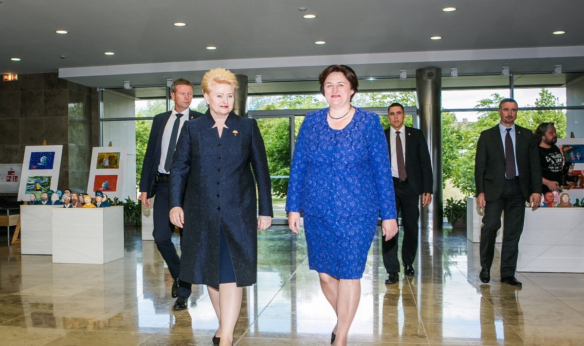 Dalia Grybauskaitė ir Loreta Graužinienė