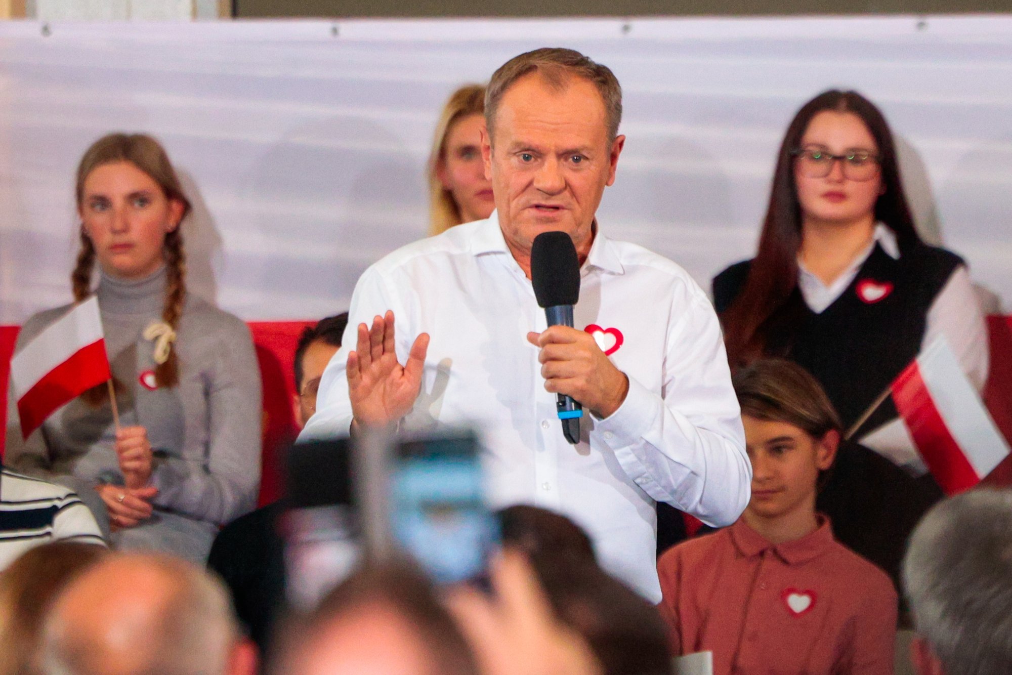 Polskie partie opozycyjne podpisują umowę koalicyjną