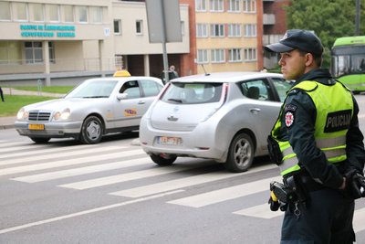 Kaune policijos pareigūnai vykdė prevencines priemones
