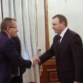 EP delegacija susitiko su Ukrainos prezidento administracijos vadovu