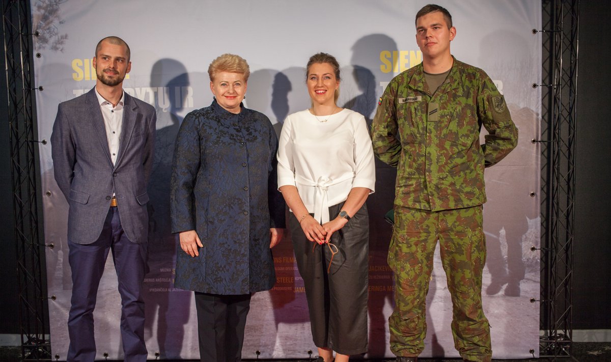 Stasys Vasiliauskas, Dalia Grybauskaitė, Neringa Medutytė, Aironas Babkauskas