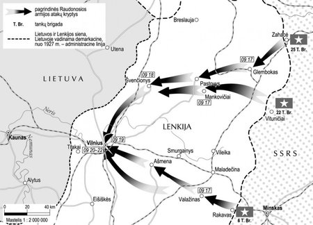 Raudonosios armijos karo veiksmai prieš Lenkiją. 1939 m. rugsėjo 17–22 d.