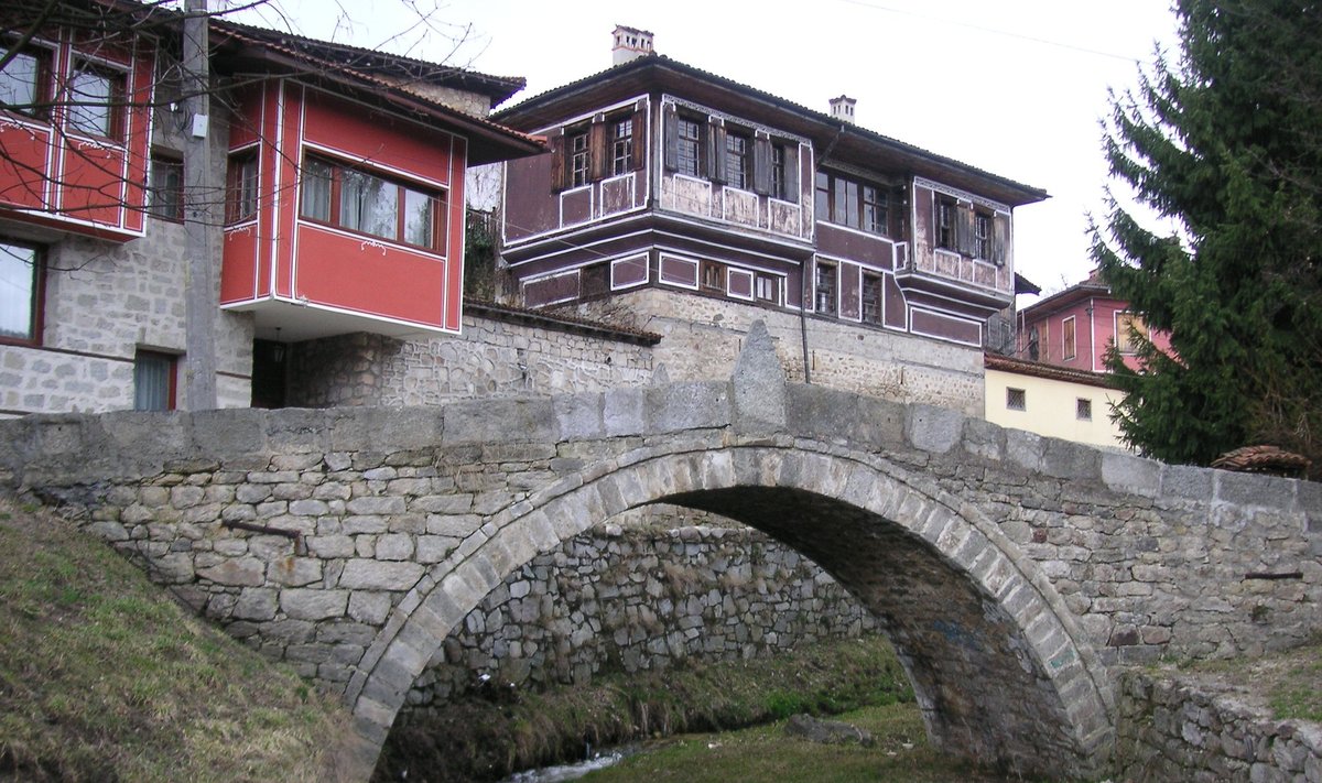 Koprivshtitsa - kaimelis Bulgarijos kalnuose