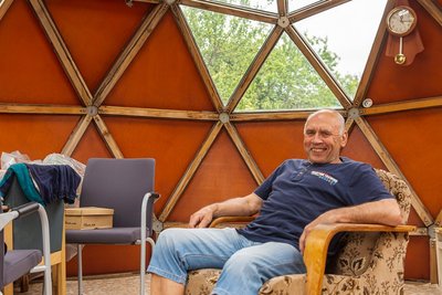 Įspūdingą statinį Eugenijus pastatė savomis rankomis