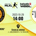 „Smart Way“ MLKL – „Betsafe“ Baltijos čempionatas: Šiaulių „Šiauliai-Vilmers“ – Rygos TTT