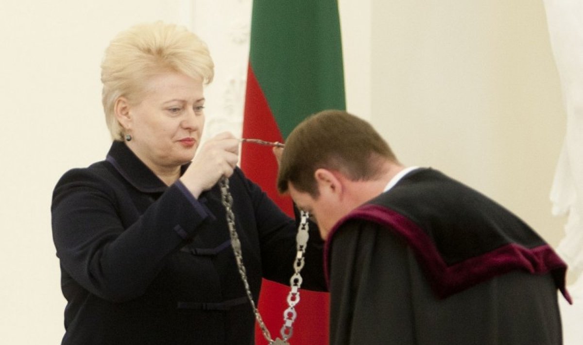 Dalia Grybauskaitė skiria teisėją