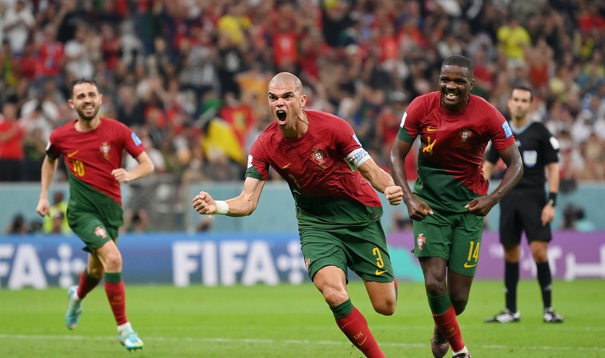 Pasaulio futbolo čempionato aštuntfinalis: Portugalija - Šveicarija